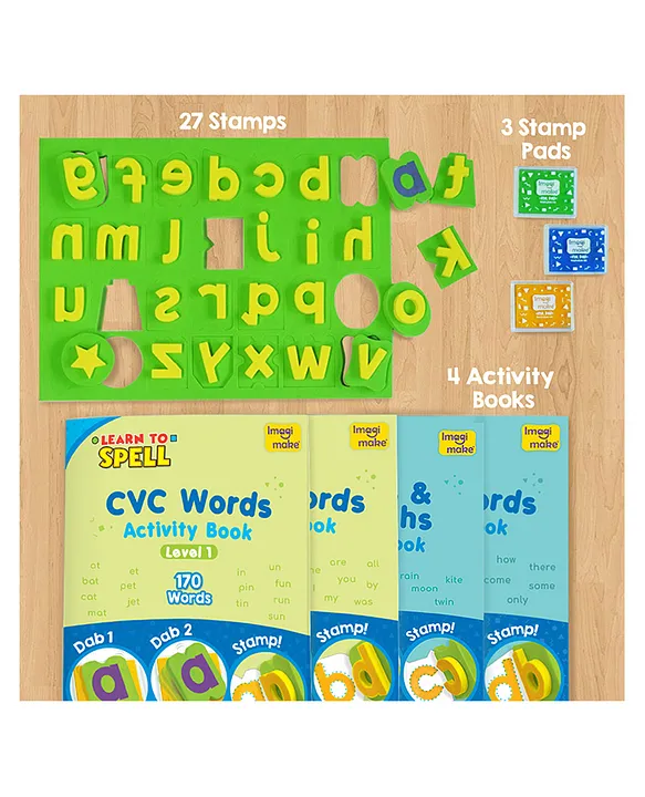 Learn to Spell Learning Activities Puzzle 34 Pieces