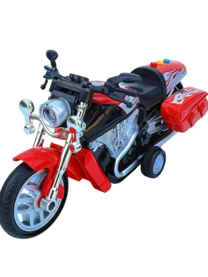 YAMAMA Big Friction Cruiser Motorbike With Lights And Music Toys For Kids EcoFriendly BPAFree Durable And Safe Fun Entertainment Kids Toys Multicolor