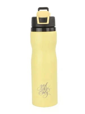 304 Stainless Steel FlipTop Cap Bottle 710ml Yellow