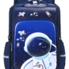 SYGA Kids 3D ThreeDimensional Schoolbag Waterproof Astronaut Theme Backpack for Upper Primary and Elementary School Student (Royal Blue) Height 14 Inch