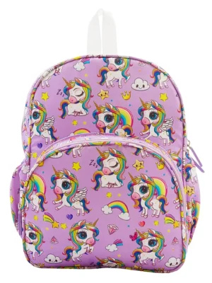 Baby of Mine Preschool Rainbow Unicorn Print School Bag for Kids (36 Years) Trendy Backpack for Boys & Girls Ideal for Preschool Nursery Kindergarten School Picnic and Travel 13Inch 15L