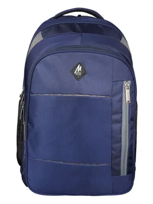 MIKE BAGS Mike Bags Prestige Backpack Navy Blue Height 19 Inches. Capacity 41L