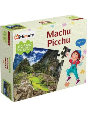 Machu Picchu Jigsaw Puzzle 36Piece Cardboard Puzzle for Kids Fun Learning & Perfect Birthday Gift