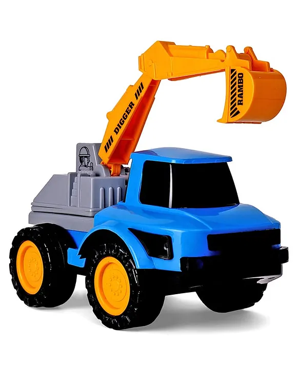 United Agencies Rambo Digger Truck Blue