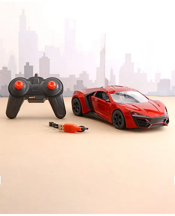 SEEDO 1:16 Scale 2.4 GHz Electric Remote Controlled Hyperbeast Racing Car Red