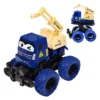 FunBlast 4X4 Friction Powered Construction Truck Toy for Kids 1 Pc Random Color