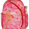 Smily Kiddos Bella Butterfly Print School Backpack Red Height 19.5 Inches