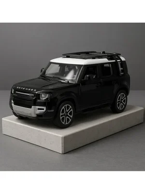 SVE 1:32 DEFENDER Diecast Metal Pullback Toy car with Openable Doors lights And sound music [Colors as Per Stock]