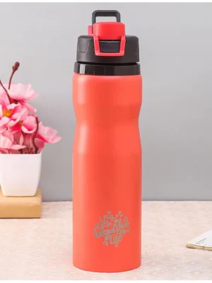 Aluminium Sipper Water Bottle pink 710 ml