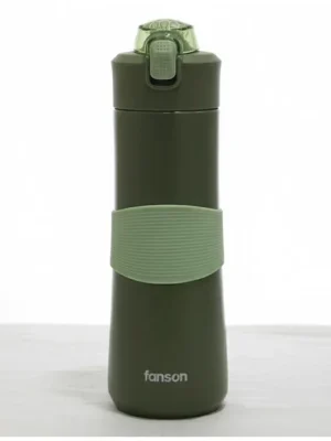 Insulated BPA Free leakproof hot and cold bottle for school college office and travelling Water Bottle 1464Green 500ml