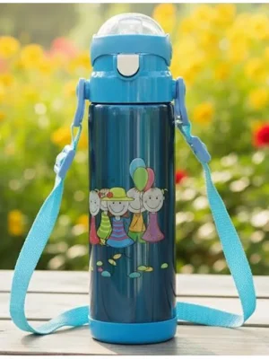 Insulated BPA Free leakproof hot and cold bottle for school college office and travelling Water Bottle 1460Human 500ml