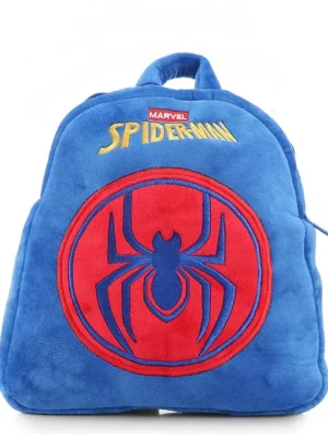 Spider Man 7 Litres Soft Plush Backpack Height 12 Inches