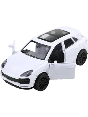 FunBlast Die Cast Metal Car Toy with Open Close Door White