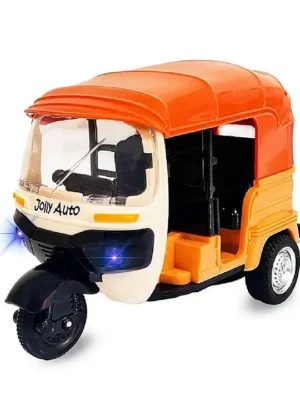 FunBlast Friction Power Auto Rickshaw Toy 1 Pc Random Color