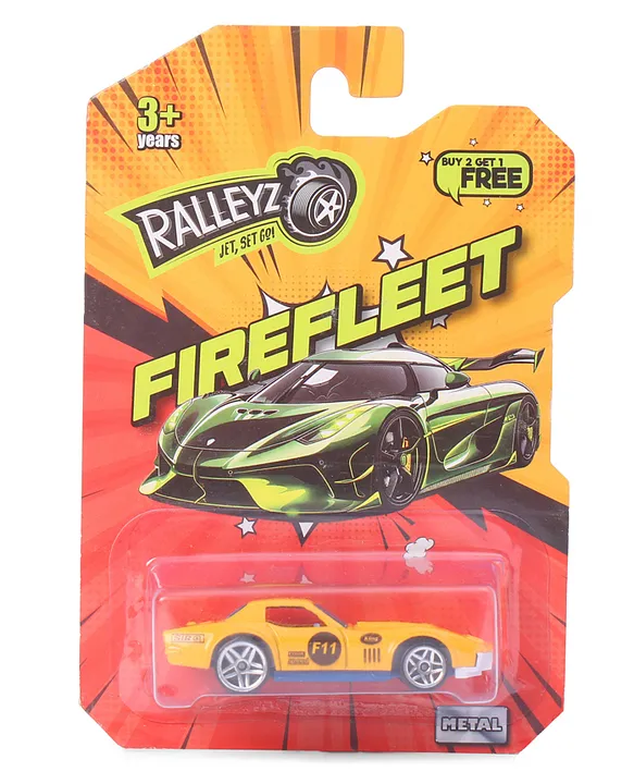 Ralleyz 0 1:64 FIREFLEET DIE CAST FREEWHEEL LUMINOR (color print and design may vary)