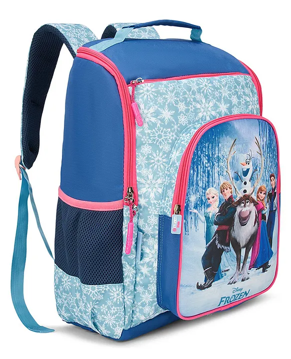 CITIZEN Frozen Fantasy Backpack for Girls 6 To 9 Years 24L Blue 16 Inches