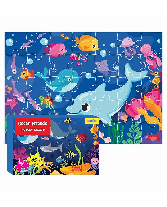 Ocean Friends Zigsaw Puzzle 35 pieces