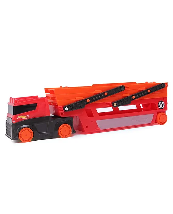 Hot Wheels Hotwheels Free Wheel Mega Hauler Red