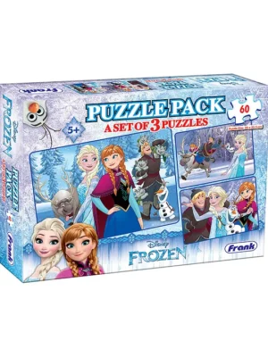 Jigsaw Puzzle Multicolour Set of 3 (60 Pieces) for kids above 6+ Years 15001