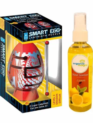 3D Puzzle Toy with Organic Magic 100 ml Hand Sanitizer Multicolor