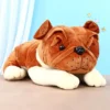 Bull Dog Soft Toy Brown Length 60 cm