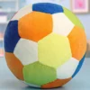 Soft Toy Multicolor Ball for KidsLightweight Plush Ball for Grasp Toss & PlayEnhances Sensory Motor & Cognitive DevelopmentSafe & Cuddly Gift for InfantsBIS CertifiedHeight18 cm