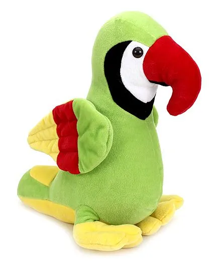 Playtoons Parrot Green Height 30 cm