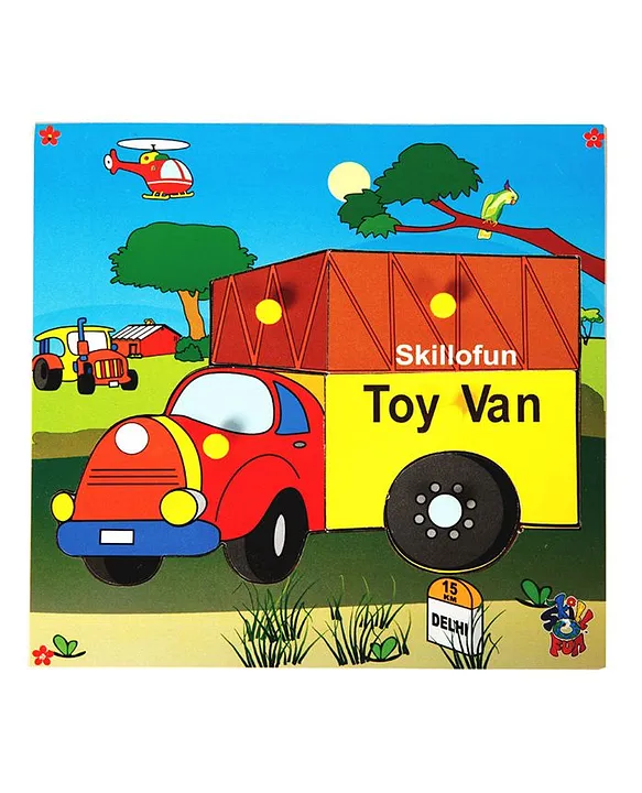 Theme Wooden Puzzle Standard Van