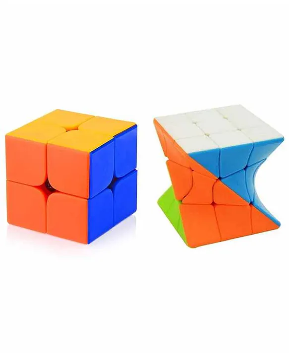 Rubix Cube Pack of 2 Red Yellow