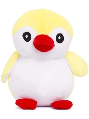 Plush Penguin Stuffed Soft Toy Yellow Height 30 cm