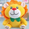 Soft Lion Plush Toy with Adorable Mane and Green Bow TieSuper Soft Cuddle Buddy for Snuggles Sensory & Emotional Development Lightweight TravelFriendly2+ YearsBISHeight25cm