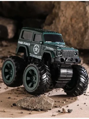 Monsto Friction Powered Monster Truck Toy Green
