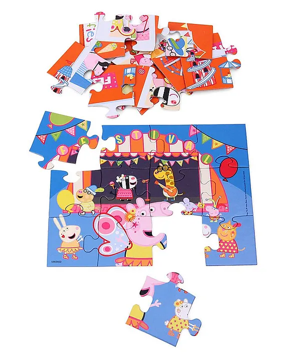 Peppa Pig Celebration Time 2 in 1 Puzzle 24 Pieces
