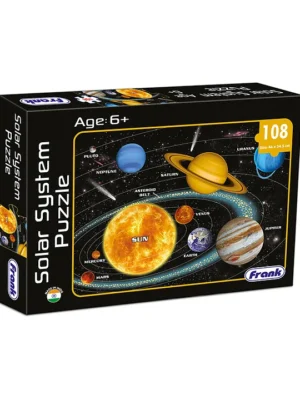 Solar System Puzzle Multicolor (108 Pieces) for kids above 6+ Years 10155